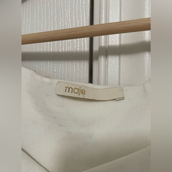 Maje off shoulder dress size T3 US M - Picture 5 of 6
